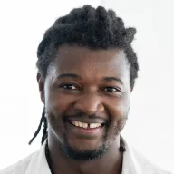 Emmanuel Chima, smiling