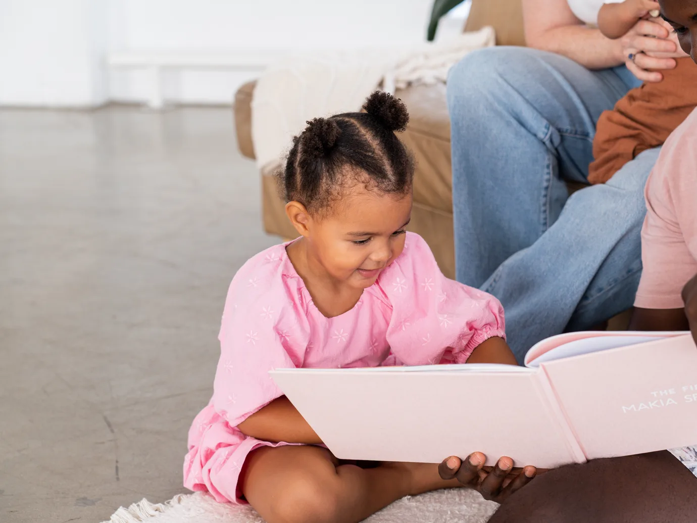 A big sister discovering her own First Year journal for the first time.